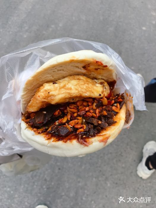 老马家马蓉蛋菜夹馍·腊牛肉夹馍(回民街店)图片