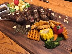 澳洲谷饲战斧牛排-SEN CASTLE城堡西餐(创意设计中心店)