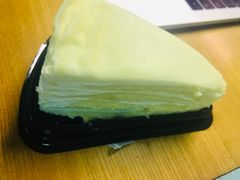 榴莲千层蛋糕切块-7cake榴莲千层蛋糕(塘苗路店)