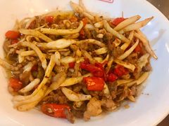 鱿鱼炒肉丝-天下客饭店(中山路店)