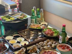 -围炉肉舍•炭烤活鳗•丹东海鲜烤肉(步行街店)