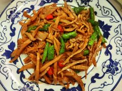 倒笃菜炒干丝-西湖春天•老字号杭州菜(百汇店)