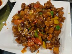 酥茄牛肉粒-金阁家常菜(贵阳路店)