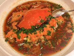 梭子蟹蒸肉饼-玫瑰厅上海菜(兴国路店)