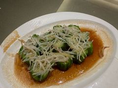 银鱼仔蒸胜瓜-沙龙酒家