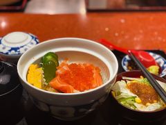三文鱼三文鱼籽盖饭-小山日本料理(兴业太古汇店)