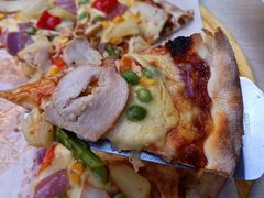 烧烤熏鸡肉披萨-城门披萨
