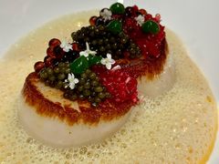 香煎澳洲带子佐黑松露-Le Bistrot de Racine