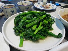 油渣生炒菜心-客家汇·客家传承菜(水库店)