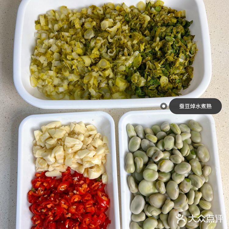 春日餐桌，酸菜炒蚕豆，江西小炒，是记忆里的味道[胜利]