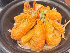 咸蛋黄焗爆膏罗氏虾-稻香海鲜饭店(第一国际店)