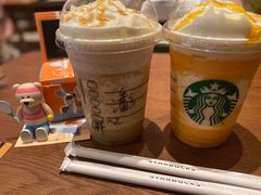 焦糖咖啡星冰乐-星巴克(合肥百盛逍遥广场店)