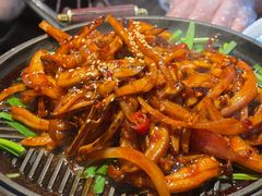 炙子烤鱿鱼-姥姥家春饼店(八里庄店)