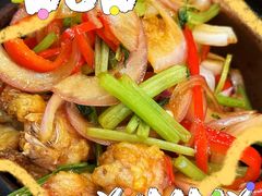 啫啫牛蛙煲-绿柠食堂(北外滩店)