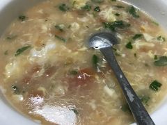 疙瘩汤-老红桥炸灌肠牛肚锅烧烤(定福庄店)