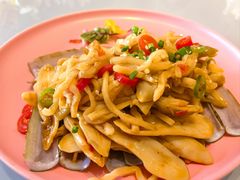 惊雷笋拌蛏子王-甜阿姨·天台花园私房菜(万松园店)