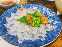 比目鱼刺身-加奈日本料理