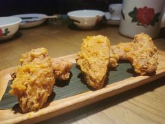 蛋黄焗鸡翅-粤港湾砂锅粥·宵夜(宝龙店)