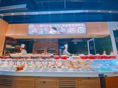 自助调料区-鸽子侯·家宴·平价海鲜(市图书馆店)