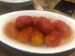 凉拌西红柿-盟重烧烤(东瓜山创始店)