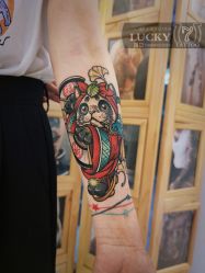 -幸运7纹身刺青Lucky7tattoo