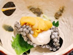 海胆榛果墨鱼脆-松涛日本料理