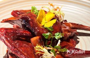 Dry-Aged Squab with Pan-Seared Goose Liver