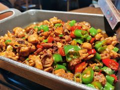 香辣铁锅鸡-湘间田舍(北仑银泰店)
