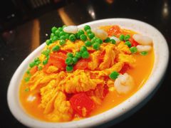 虾仁番茄炒蛋-老头儿油爆虾·知味杭州(爱琴海购物中心)