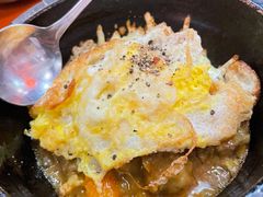 咖喱芝士石锅拌饭-大阪烧肉BAKA一代(十亩地店)