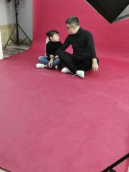 -海岸风光儿童摄影
