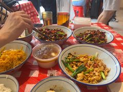 蟹黄咸蛋土豆丝-荆九爷爆炒桥头三嫩(浙大店)