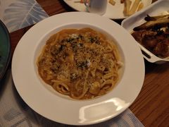 原汁鸡肉蘑菇意大利面-Kitchen·Y洋厨房西餐厅(王府壹号店)