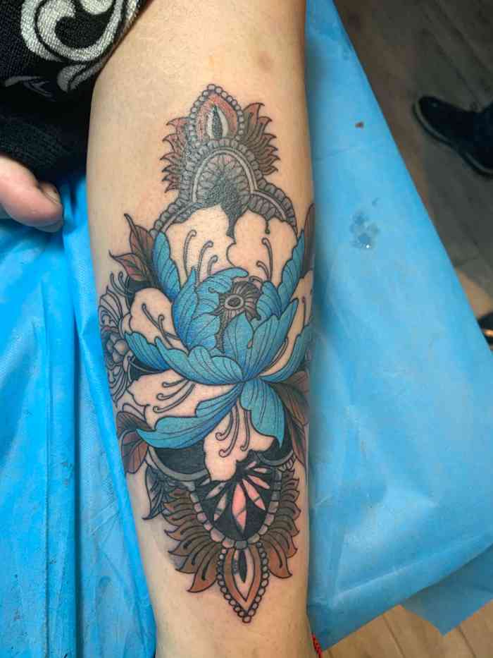 老山纹身-"地点位于夫子庙附近,挺好找的,去之前没有.