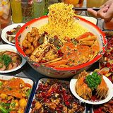 烟火气十足的店！毛血旺也太给力了