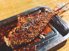 烤巴掌耗儿鱼-袁师傅烤肉(弹子石店)