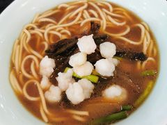 虾爆鳝面-奎元馆.百年奎元.非遗传承(西湖边的解放路店)