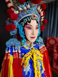 -胭脂猫京剧摄影