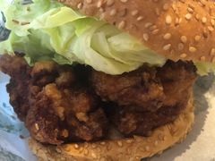 中式炸鸡汉堡-幸运小丑汉堡(Bay Area本店)