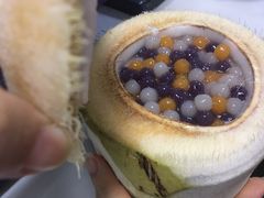 小芋圆椰汁椰子冻-广德记·椰子冻手制甜品(福田总店)