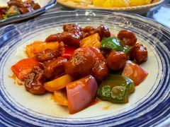 菠萝咕噜肉-轩记海鲜餐厅·四十五年老字号·经典粤菜(西区彩虹店)