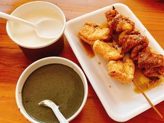 炸豆腐-谢怀亮芝麻茶
