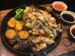 素颜烤鱼-院落创意菜