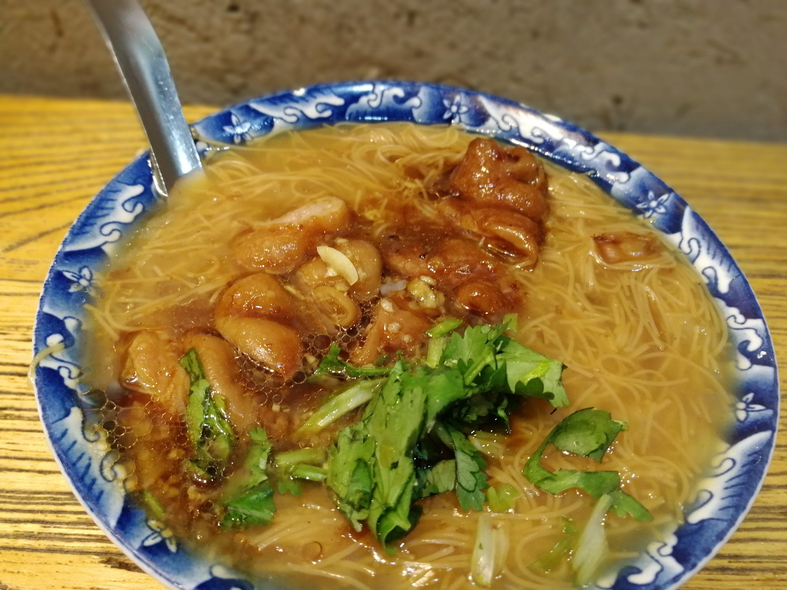 第一次吃台湾大肠面线