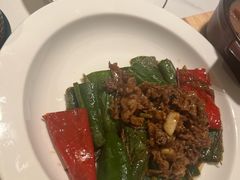 虎皮尖椒雪花牛肉-滋粥楼·顺德菜(番禺广场总店)