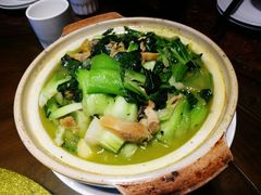 蚌肉青菜-漫渡庄绿岛花园•隐世庭园菜(滨湖店)