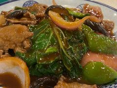 湿炒牛河-明记港式烧腊茶餐厅(下沙店)