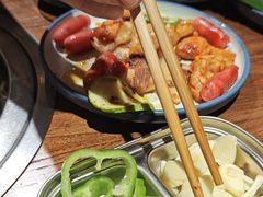 -明洞阿姨·韩式酱蟹烤肉·创意料理(三元桥店)