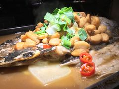 烤鱼-探鱼·鲜青椒爽麻烤鱼(广州花都来又来店)