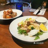 薄底披萨+免费ice cream